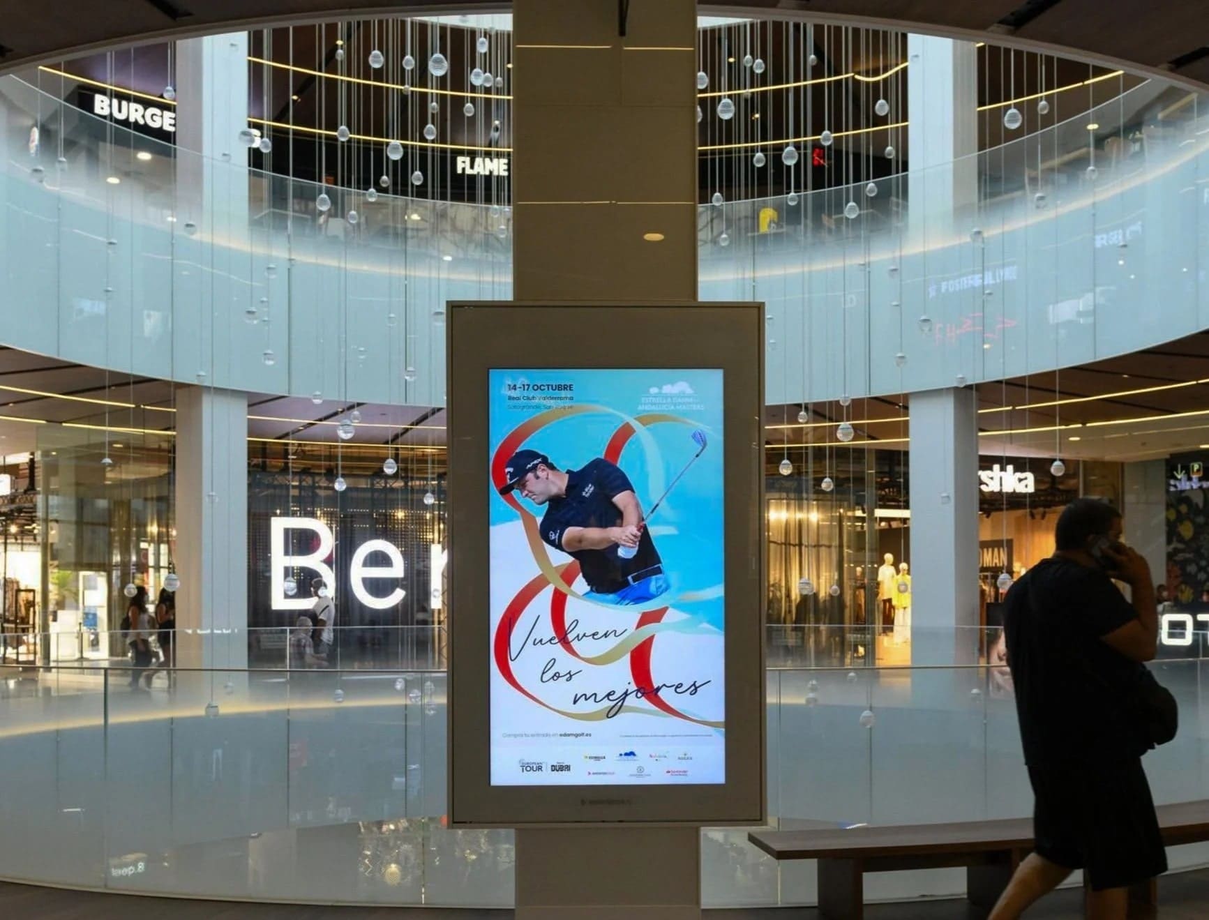 Formatos digitales y banners del Estrella Damm N.A. Andalucía Masters